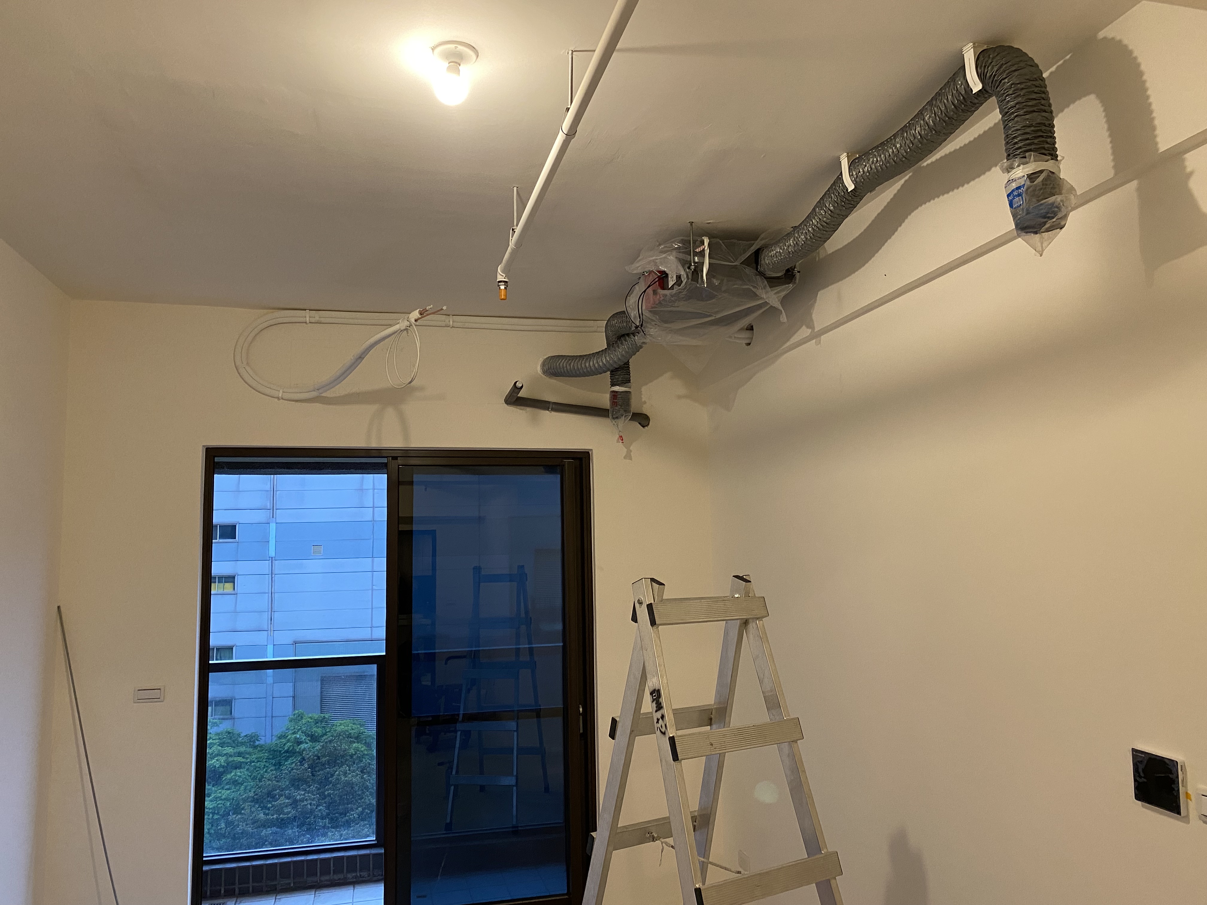 新成屋冷氣、新風機配管安裝